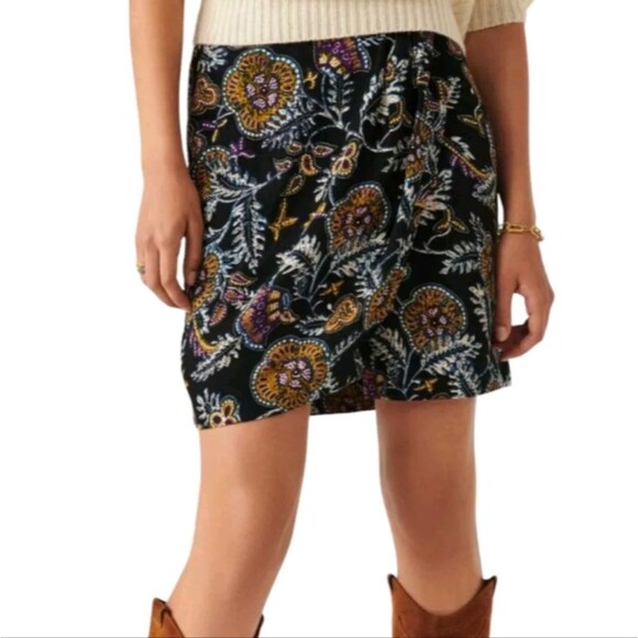 NWOT BA&SH Wrap Mini Skirt Size Large - Picture 1 of 8